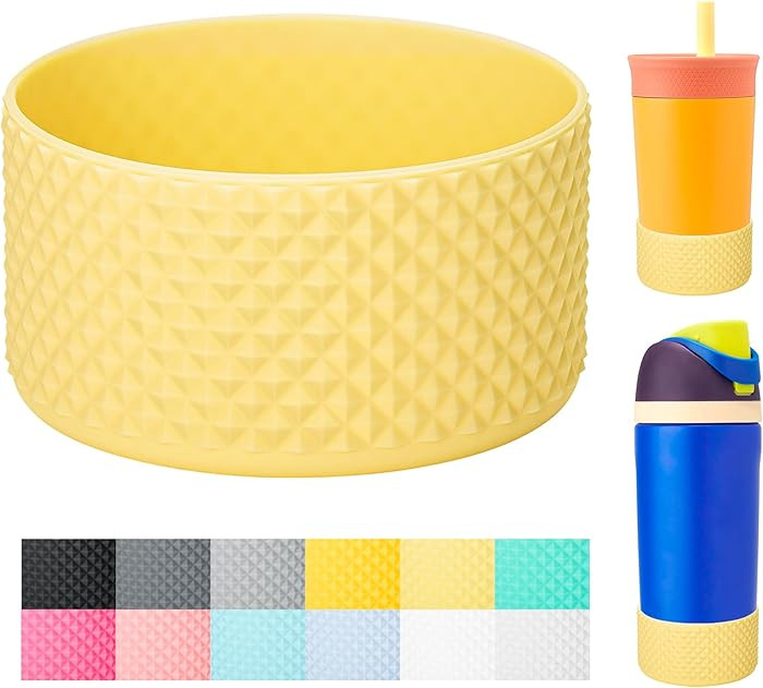 Silicone Boot for Owala Kids Water Bottle 14/16 oz, Anti-Slip Protective Sleeve for Owala Kids Tu... | Amazon (US)
