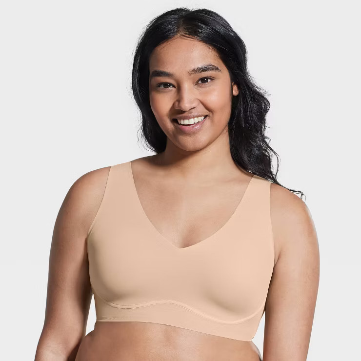 True & Co. True Everybody Women's V-Neck Lift Bra | Target