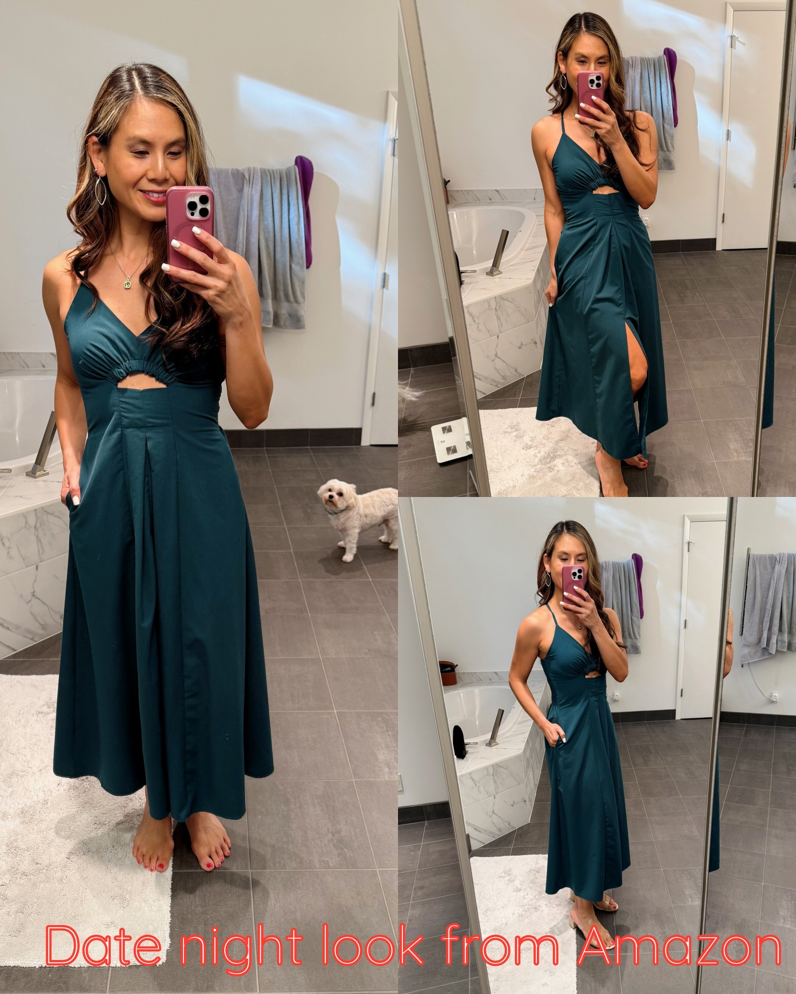 Cute summer date night outfit from Amazon💚 

#LTKOver40 #LTKStyleTip #LTKSummerEdit