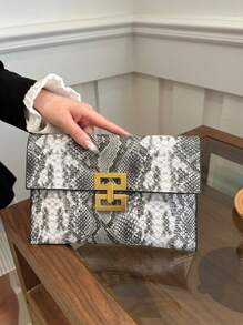 Snake Print Bag | SHEIN