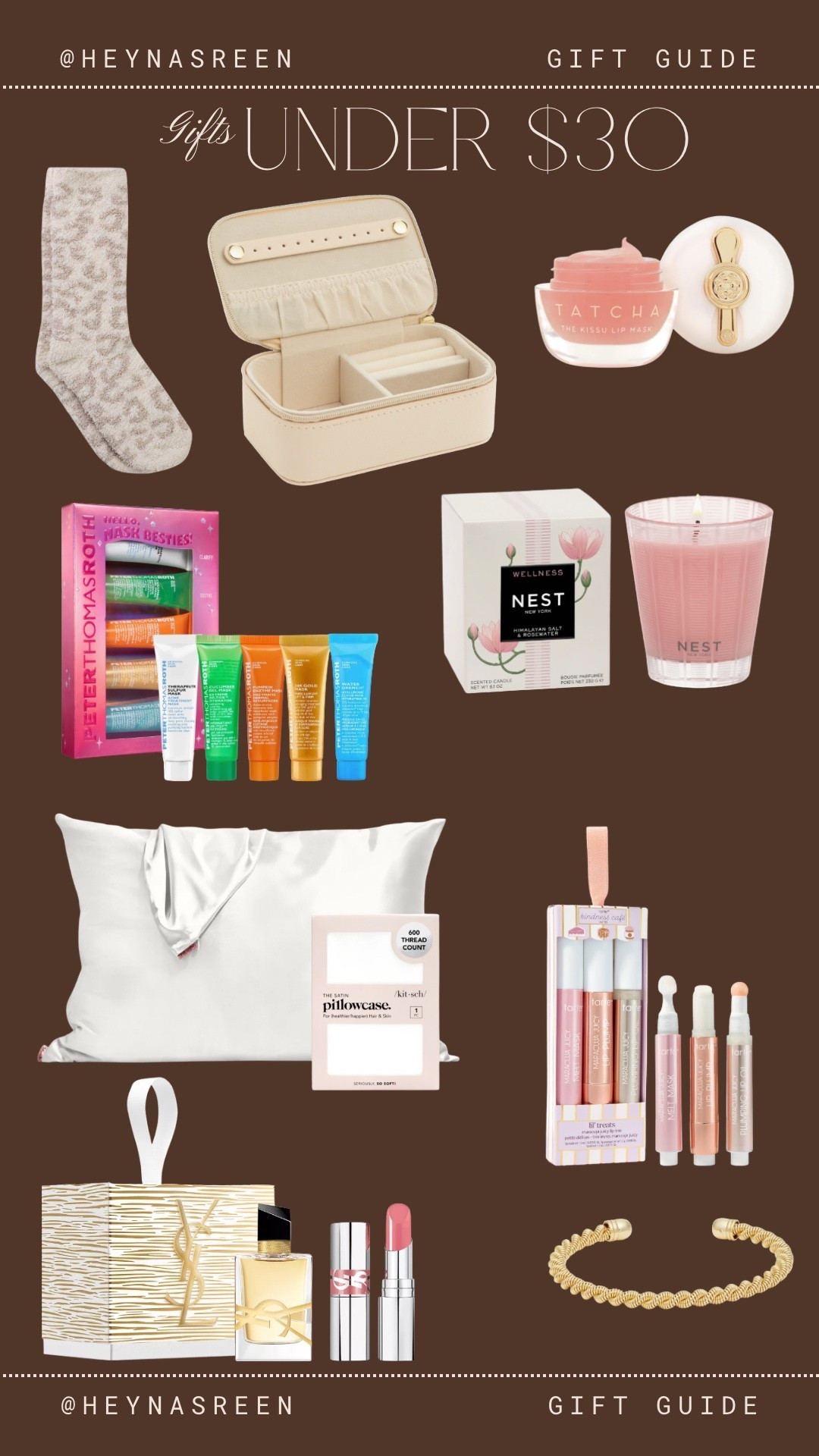 Gift guide under $30 perfect for a favorites things gift exchange or a coworker gift! 

#LTKHoliday #LTKGiftGuide #LTKFindsUnder50