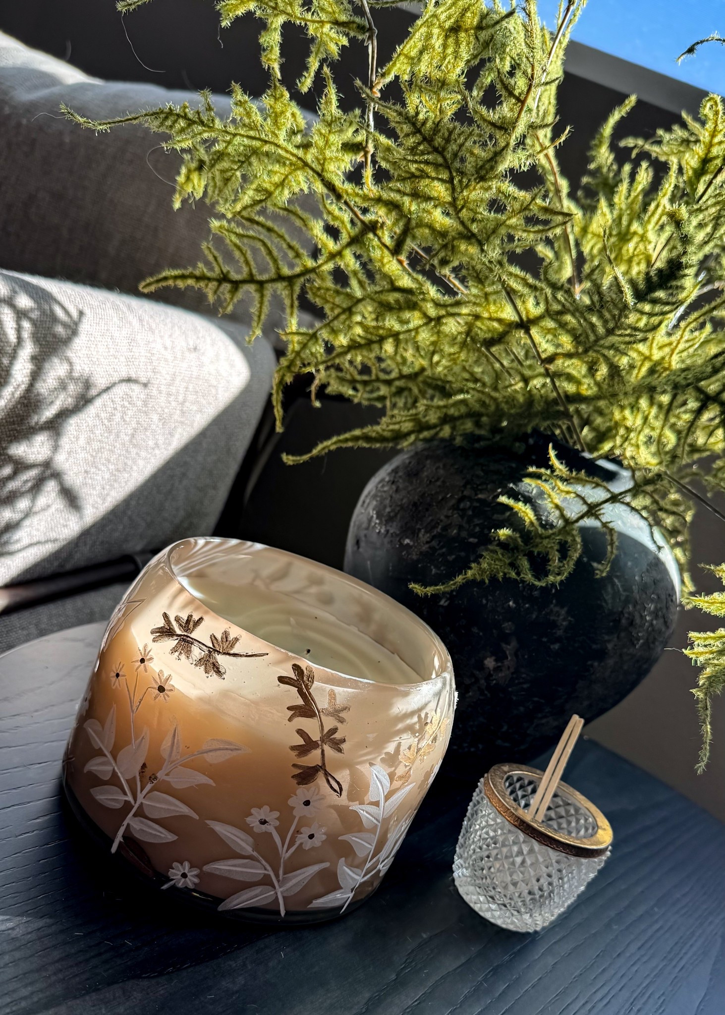 This hand painted candle smells amazing for sure but the jar is the star of the show! Will be saving it after this candle is done. 

#LTKSeasonal #LTKHome #LTKSpringSale