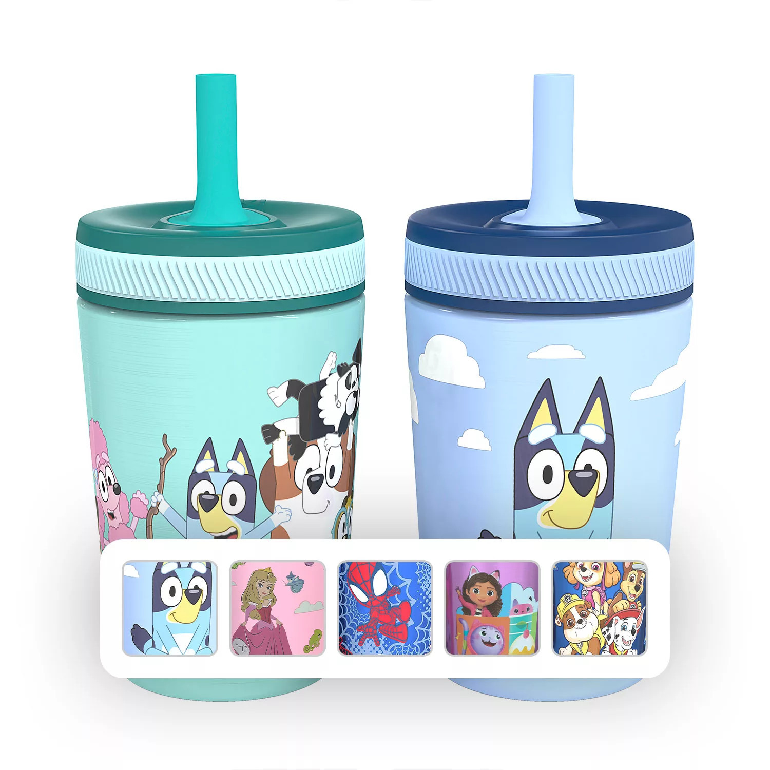 Zak Designs 12-oz. Stainless Steel Double-Wall Tumbler for Kids with Antimicrobial Straw, 2-Piece Set, Choose Color:- | Sam's Club