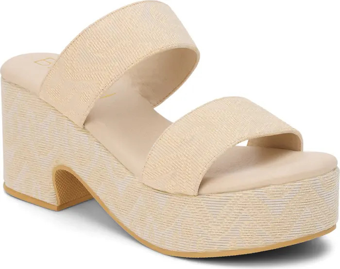 Ocean Ave Espadrille Platform Slide Sandal (Women) | Nordstrom