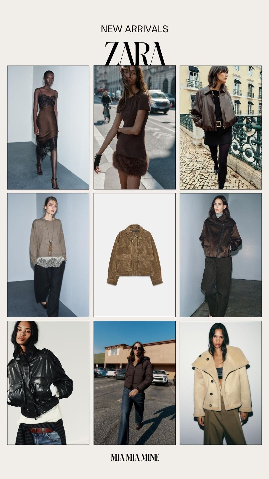 Zara new arrivals
Zara winter coats, suede jackets, bomber jackets, faux fur and lace dresses 

#LTKFindsUnder100 #LTKSeasonal #LTKFindsUnder50