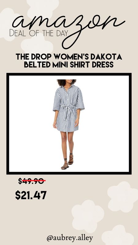 Amazon deal of the day! The Drop women’s shirt dress

#LTKunder50 #LTKstyletip #LTKsalealert