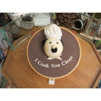 I Cook You Clean Wall Kitchen Decor Plaque | Etsy (US)