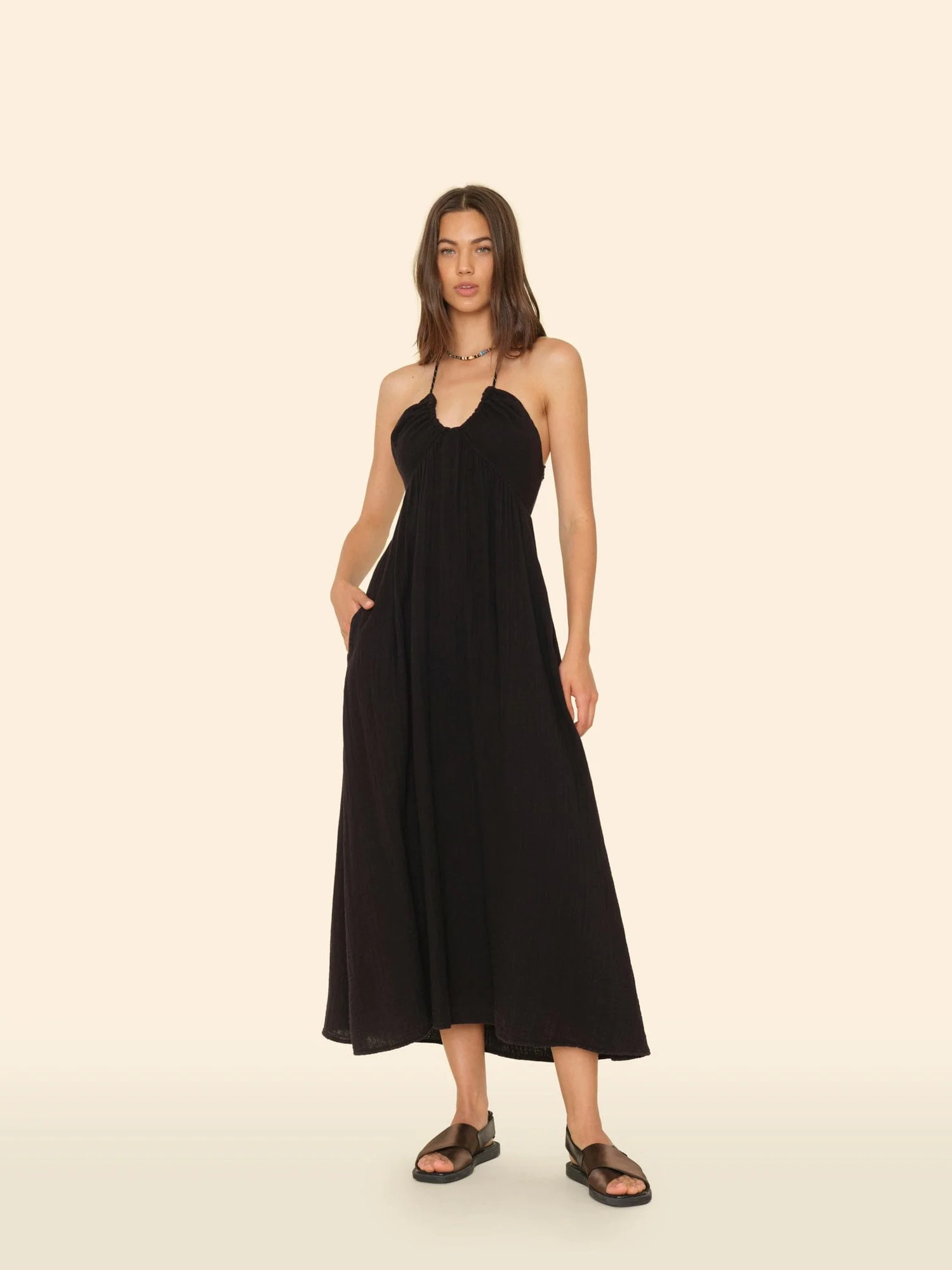 Black Maggie Dress | Xirena