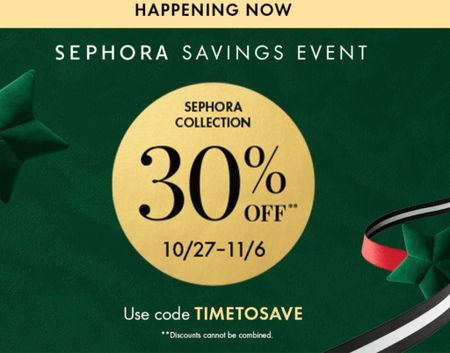 Sephora holiday savings sale happening now 
Use code timetosave to save 
Sephora rouge sale 
Sephora sale 

#LTKbeauty #LTKfindsunder50 #LTKsalealert