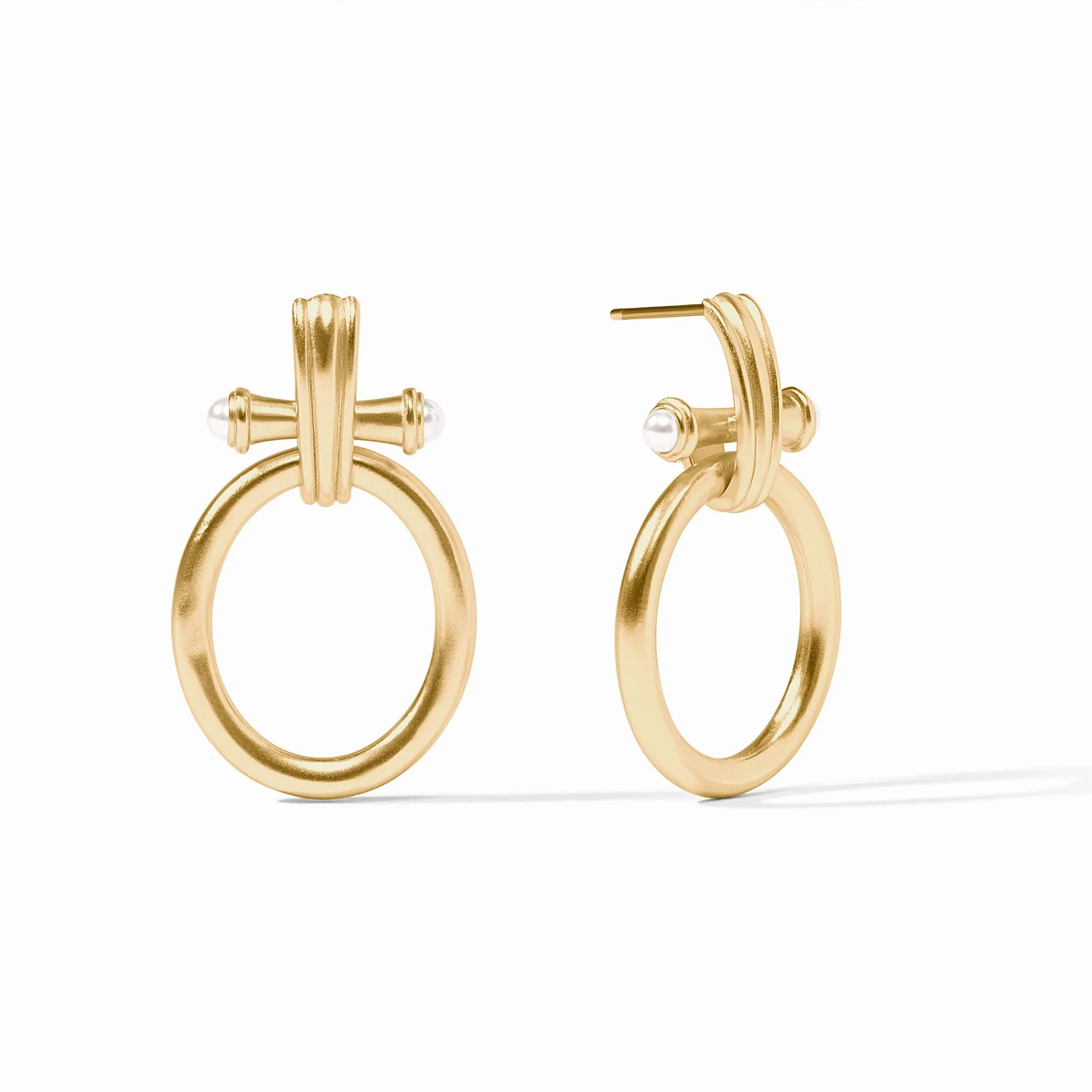 Bamboo Doorknocker Earring | Julie Vos