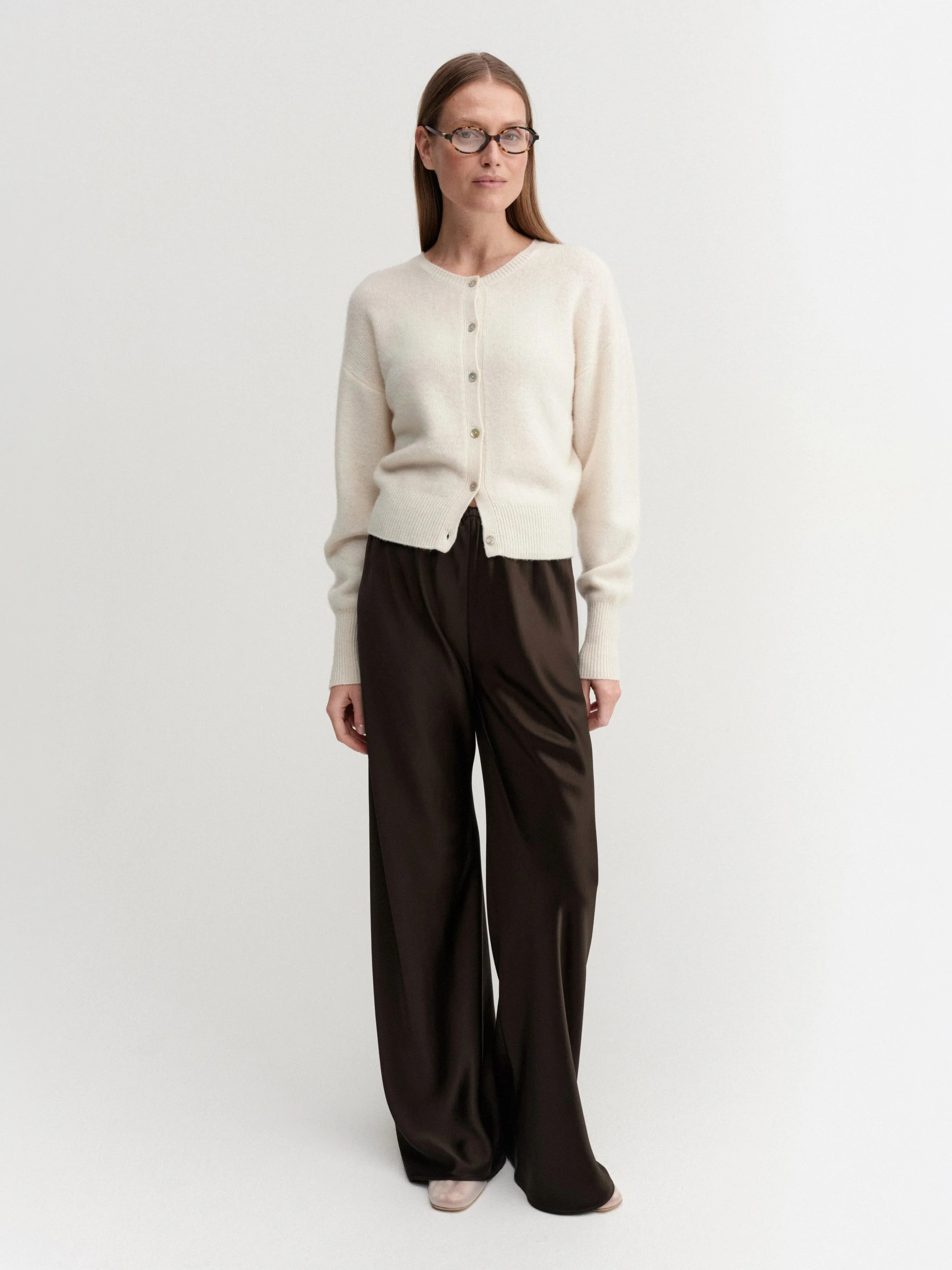 Coco Cardigan, cream | Almada Label