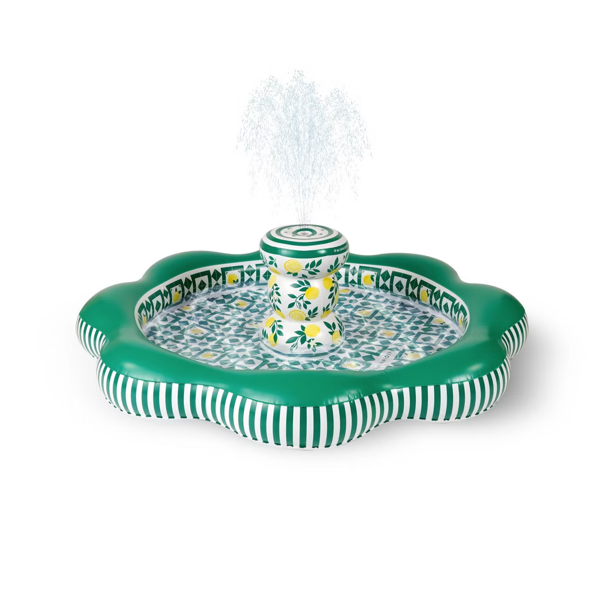 MINNIDIP Fountain Sprinkler - Striped Limone | Target