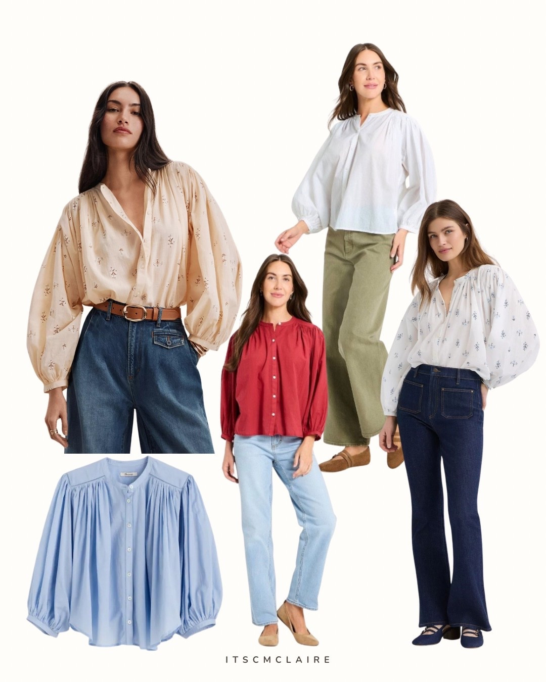 I’m wearing a large in the yellow loft top. Loft also offers the top in white with blue floral which fit the same as the yellow floral did. I’m wearing an xl in the white and it isn’t also offered in a red. I tried in the Madewell version and the large fit me perfectly  

#LTKSaleAlert #LTKootd #LTKOver40