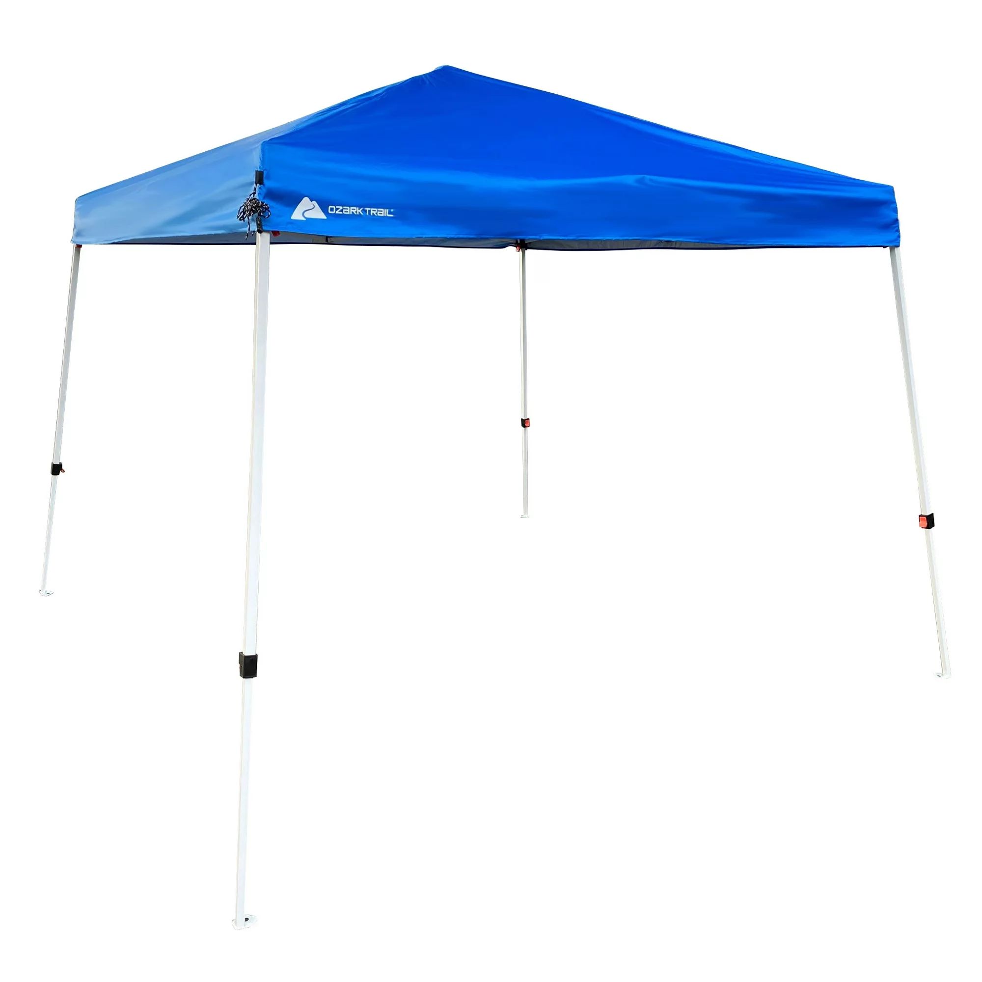 Ozark Trail 10' x 10' Instant Slant Leg Canopy, Blue, outdoor canopy | Walmart (US)