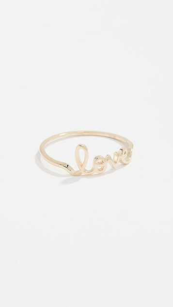 14k Love Ring | Shopbop