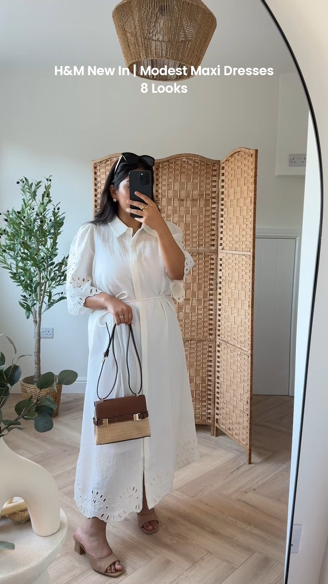 H&M new in, modest maxi dresses, linen dress, white dress, beach kaftan, holiday looks, Dubai looks, holiday lookbook, beach outfits 
1) broderie dress size M (slip needed under)
2) cream maxi dress size S (slip needed under & I tucked some of the cuff sleeve inside) same as 8th outfit just styled diff!
3) black kaftan with gold size S (slip needed under - slits on side) 
4) red & black kaftan dress size XS/S (slip needed under & I've worn it back to front)
5) brown maxi dress size S (very see through - slip needed under & it's got slits - I've tucked the cuff sleeve inside)
6) black and white maxi dress size S (slip needed under & you can wear belt front / back)
7) black dress with white piping size S (slip needed under, belt can be worn back or front - has slits)


#LTKmodest #LTKstyletip #LTKpetite