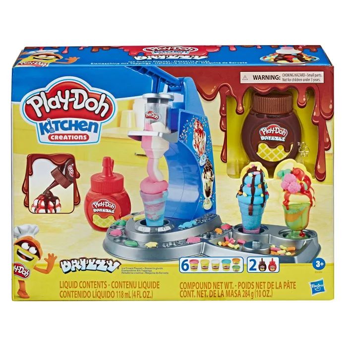 Play-Doh Kitchen Creations Drizzy Ice Cream Playset | Target
