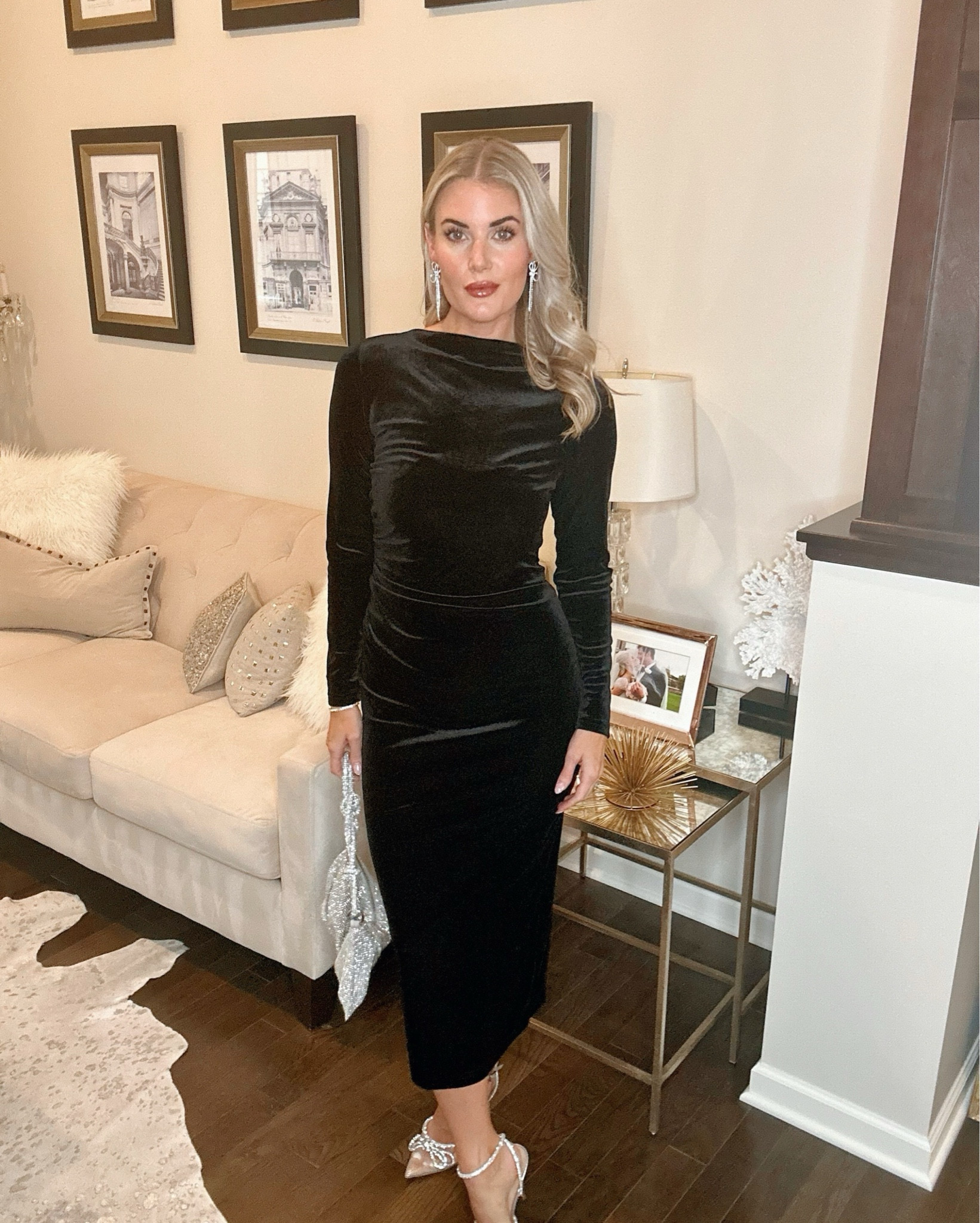 Amazon special occasion dress, wedding guest dress, holiday party dress, velvet dress. #amazonfashion

#LTKSeasonal #LTKWedding #LTKFindsUnder50