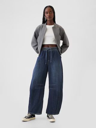 High Rise Easy Horseshoe Jeans | Gap (US)