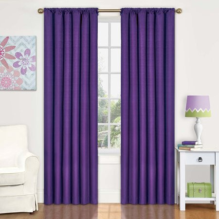 Eclipse Kids Kendall Room Darkening Energy-Efficient Curtain Panel | Walmart (US)