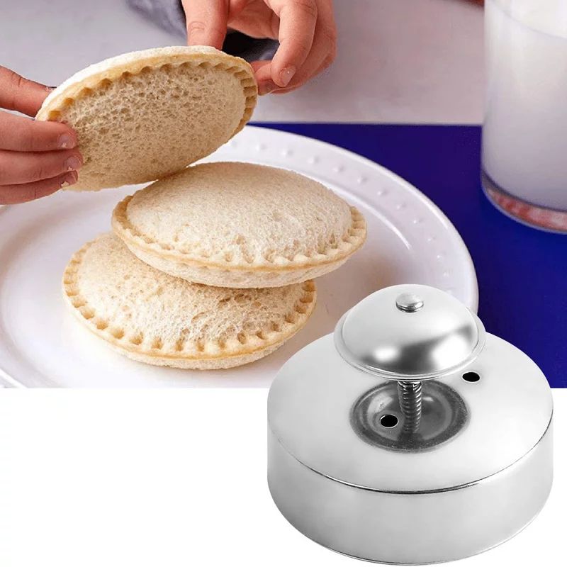 Sandwich Cutter And Sealing Machine For Children, 3.54 Inches Stainless Steel Round Sandwich Cutt... | Walmart (US)