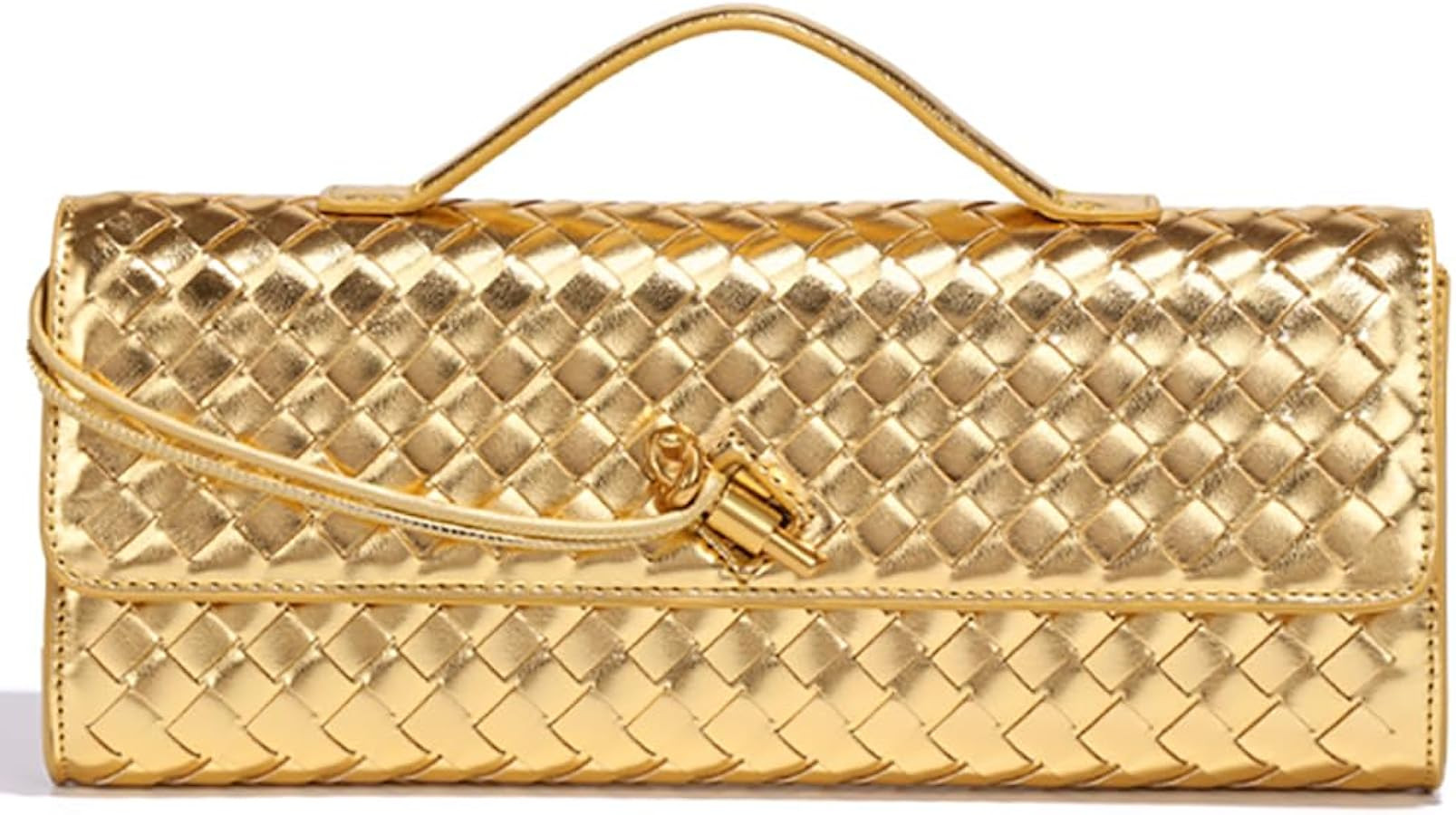 Trendy Woven Evening Clutch Purses Women Underarm Shoulder Handbag Cute Satchels Crossbody Purse ... | Amazon (US)