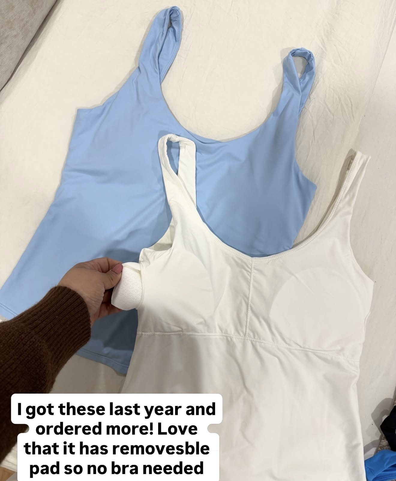 The best basics from Amazon and under $20! Comes with built in bra and the pads are removable 

#LTKootd #LTKPetite #LTKSeasonal