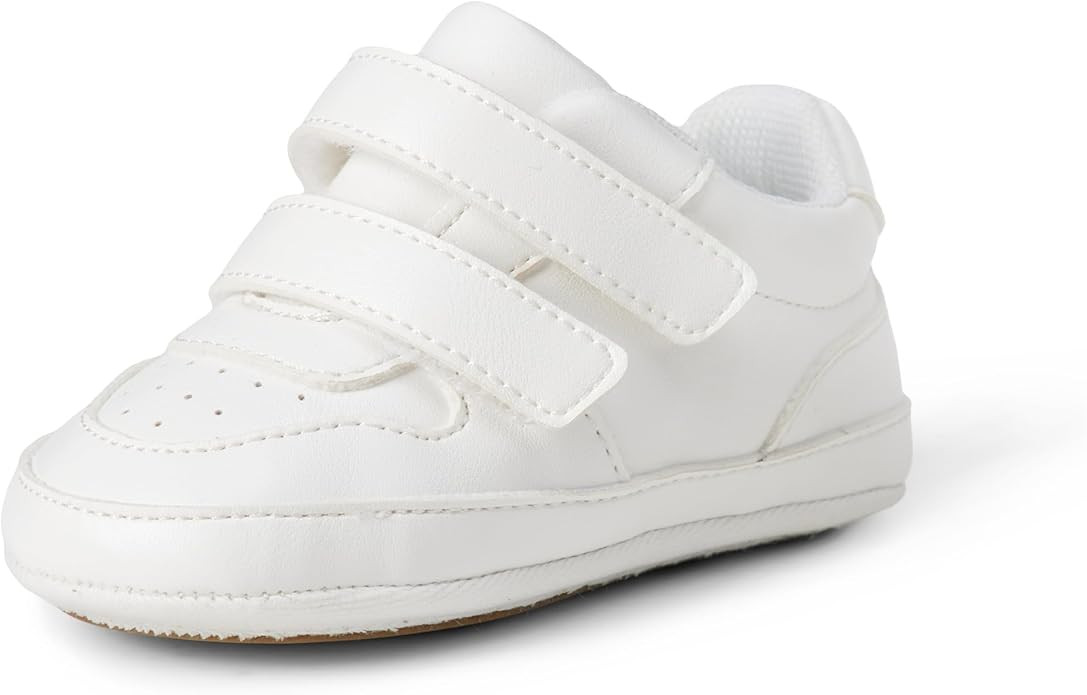 Amazon Essentials Unisex Babies' Hook & Loop Court Sneakers | Amazon (US)