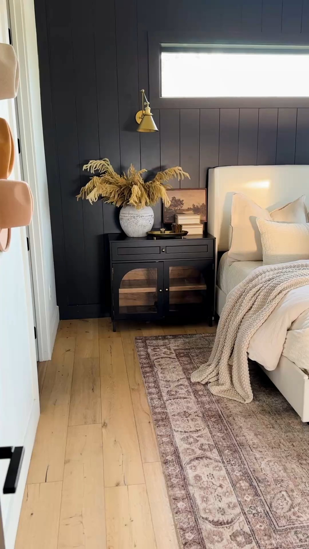 Our fall bedroom refresh is here, and I’m in love with the cozy, layered look! 🍂 This space features the Margot Antique/Sage rug from Wayfair, which adds just the right amount of warmth and vintage charm. Our upholstered bed and glass-door nightstands are also from Wayfair, bringing a timeless and modern touch to the room. I styled the nightstands with Target finds—simple, affordable pieces that instantly elevate the space. All bedding is from Quince, including soft linen layers and plush pillows that make this the perfect retreat for crisp autumn nights. This setup blends rich fall colors with neutral tones for a cozy, inviting vibe that works all season long.


#LTKFindsUnder100 #LTKautumn #LTKHome