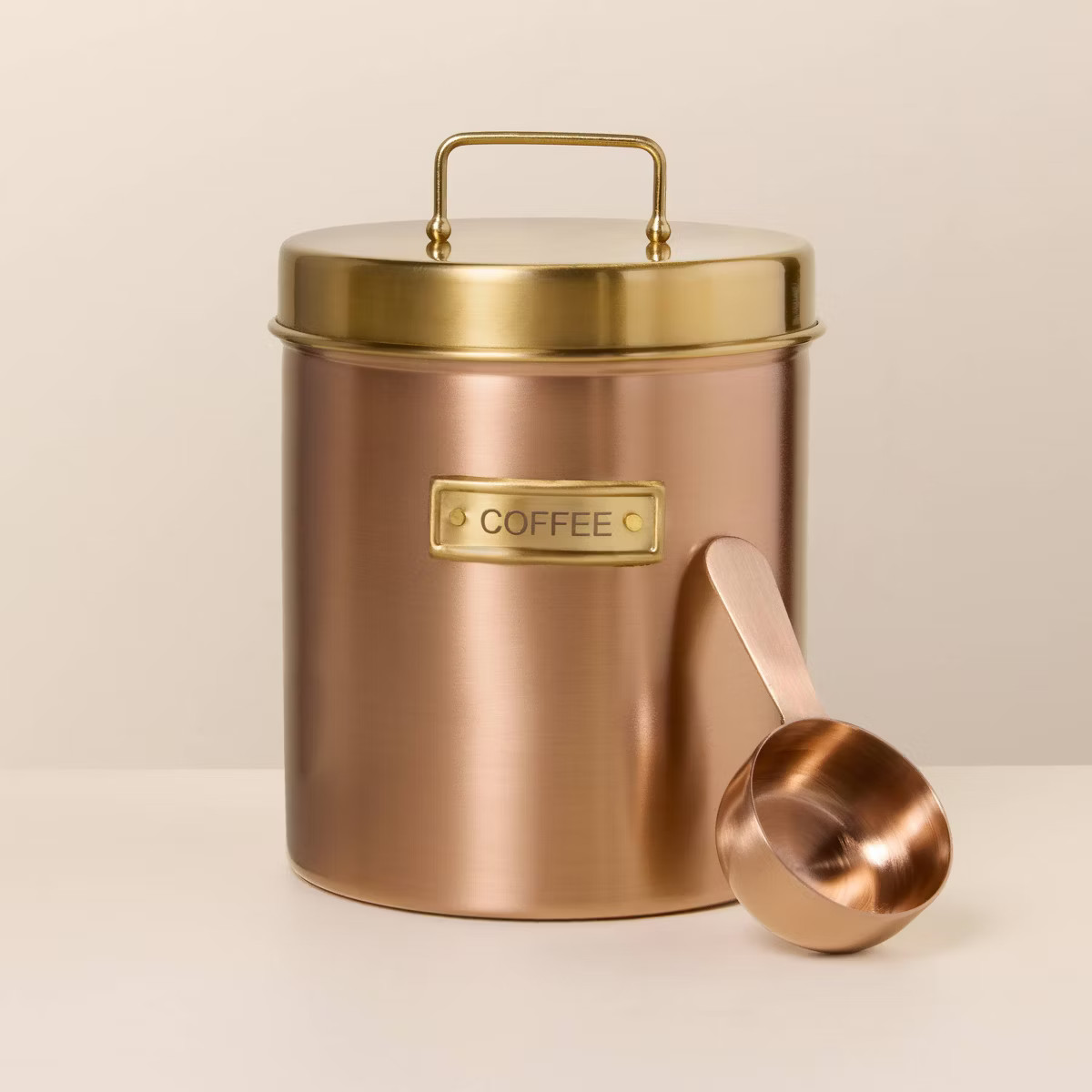Coffee Canister Copper Finish - Hearth & Hand™ with Magnolia | Target