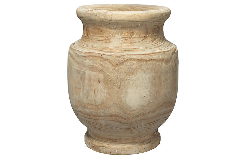 18" Laguna Vase, Natural | One Kings Lane