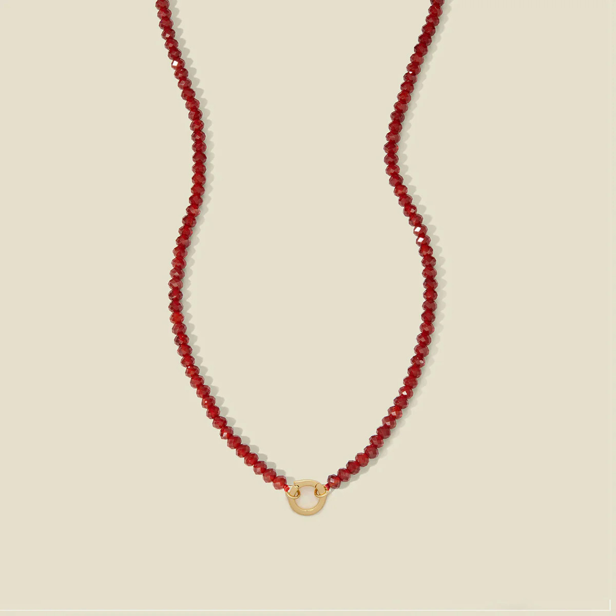 Gemstone Charm Necklace | Made By Mary | Made By Mary | Made By Mary