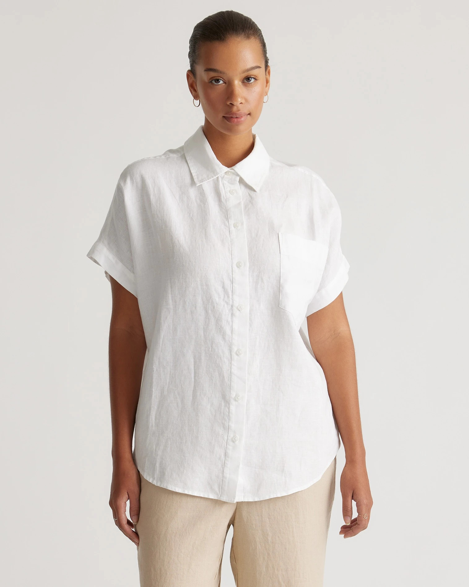 100% European Linen Camp Shirt | Quince