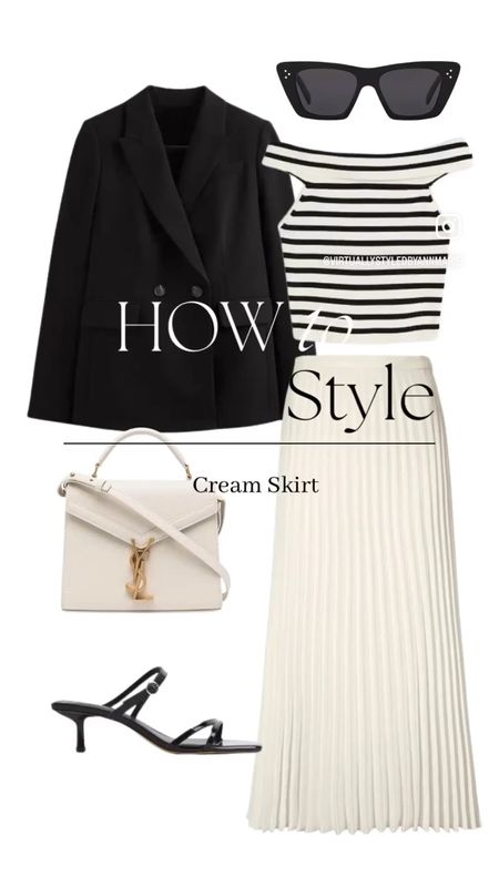 How to style a cream skirt 

#LTKSeasonal #LTKstyletip