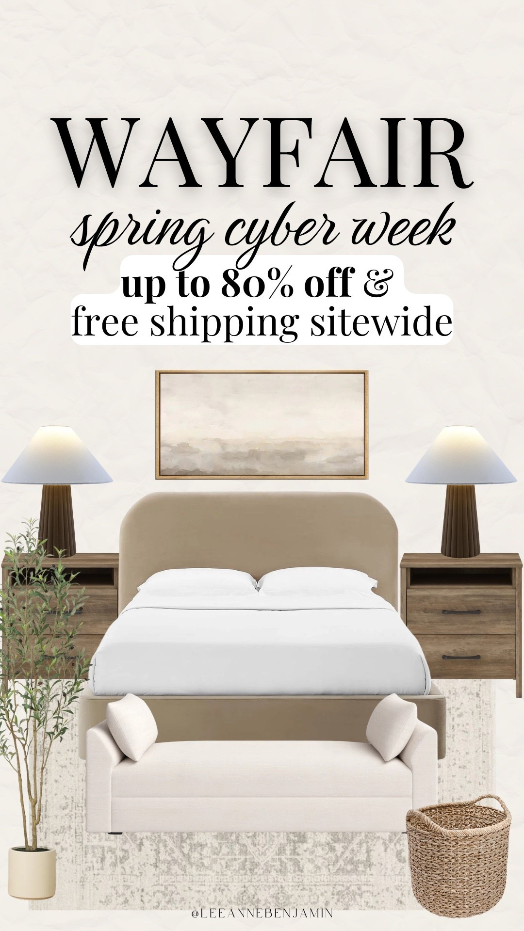 Wayfair spring cyber week up to 80% off!! @wayfair #wayfaircreator

#LTKSeasonal #LTKHome #LTKSaleAlert