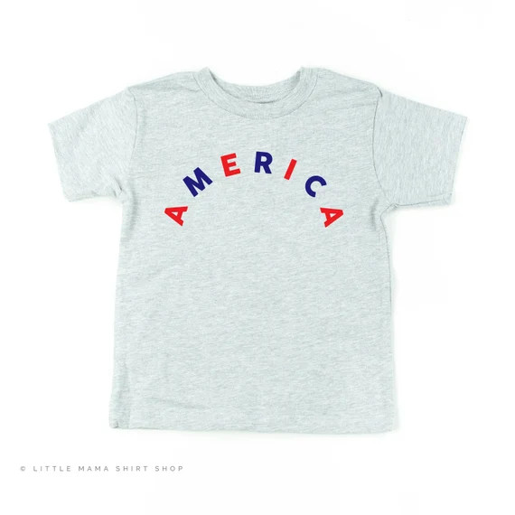America | Fourth of July Shirt for Kids | 4th of July | Patriotic Shirt | Kids 4th of July Shirts... | Etsy (US)