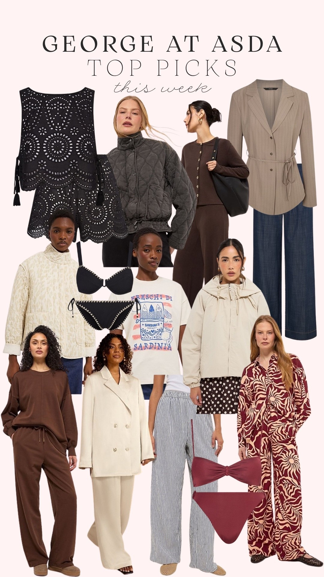 George at ASDA top picks this week! Some more gorgeous spring jackets & a few holiday fits! 

Supermarket fashion, spring outfits, spring jackets, 

#LTKuk #LTKspring #LTKstyletip