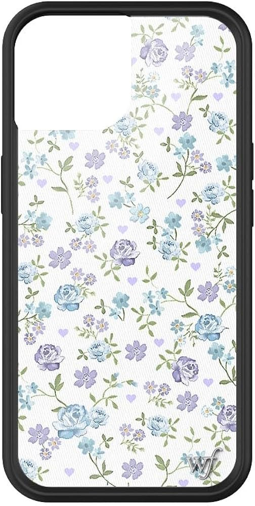 Wildflower Cases - Lilac & Blue Floral Case, Compatible with Apple iPhone 15 | Purple, Blue, Flor... | Amazon (US)