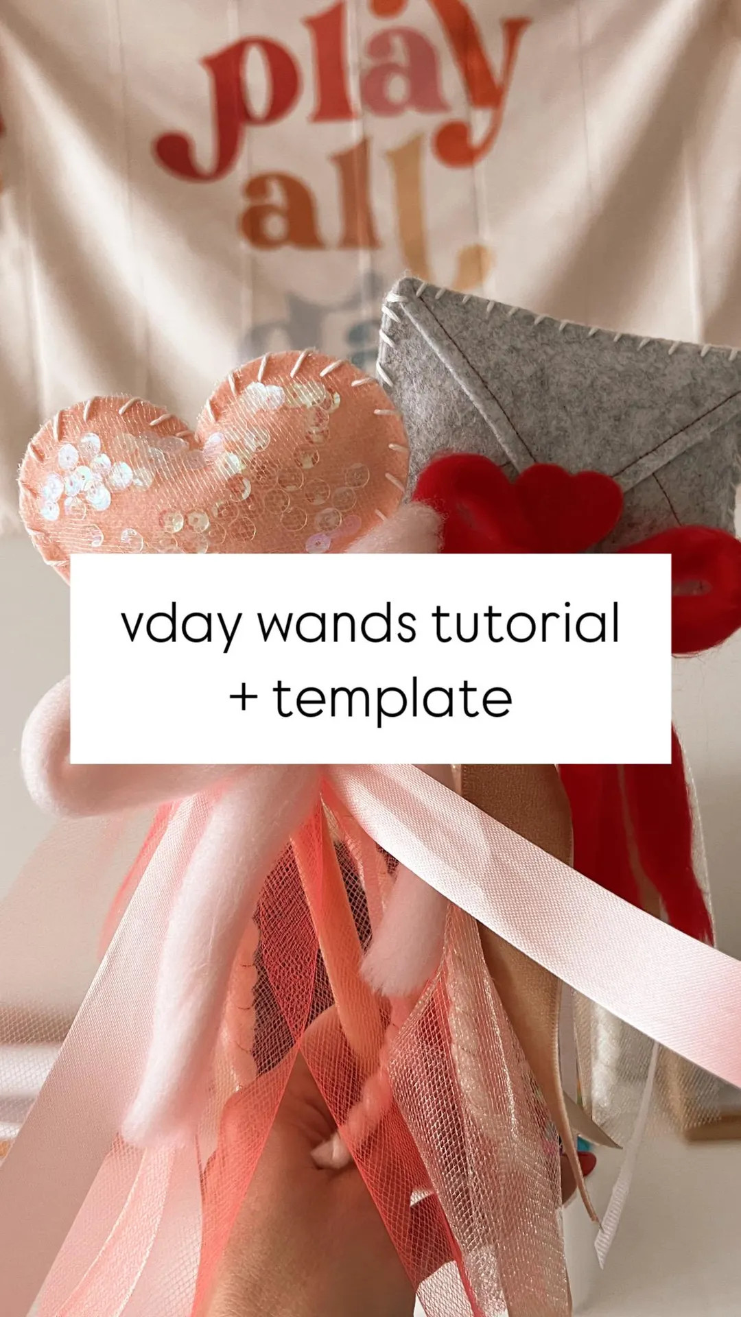 Valentine's Day Wand Template Directions digital Download - Etsy | Etsy (US)
