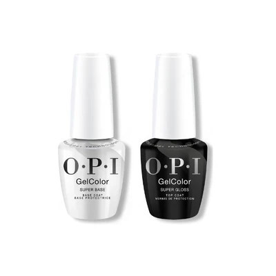 OPI GelColor Intelli-Gel - Super Base Coat and Super Gloss Top Coat Combo - Top & Base Coats - OP... | Beyond Polish