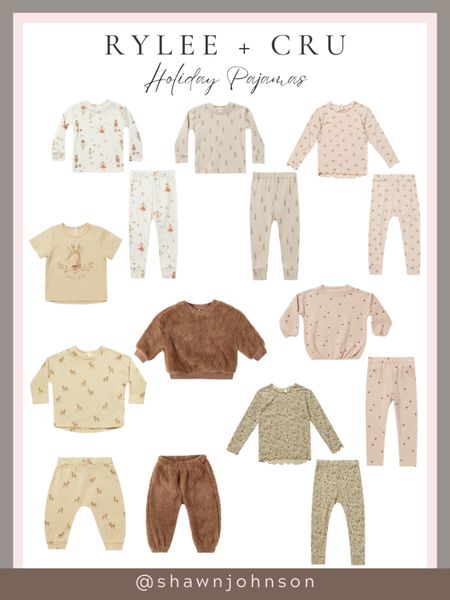 Get your little ones ready for a cozy and adorable holiday season with these pajamas from Rylee + Cru. #RyleeAndCruHolidayPJs #FestiveBabyFashion #ToddlersInPajamas #CuddlyNights #BabyHolidayWear #HolidayPajamaParty #BabyComfort



#LTKkids #LTKbaby #LTKHoliday
