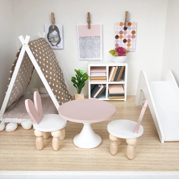 Cute playroom set for dollhouse/ 1:12 scale/ modern dollhouse | Etsy | Etsy (US)