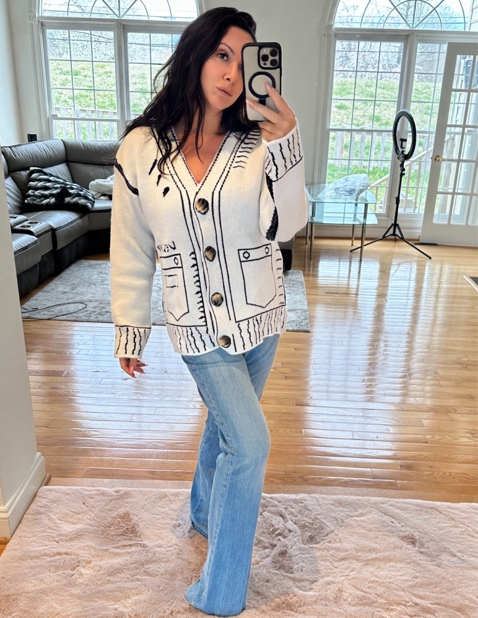 🧥✨ Just added this adorable cartoon-looking cardigan to my fashion closet, and I can't get enough of it! 🎉 It's the perfect blend of comfy and quirky, making it a standout piece for any outfit. Whether I'm lounging at home or out with friends, this cardigan adds a fun touch to my style. Can't wait to rock it! 💖👗 #FashionFind #CartoonCardigan #StyleGoals

#LTKFindsUnder100 #LTKStyleTip #LTKSeasonal