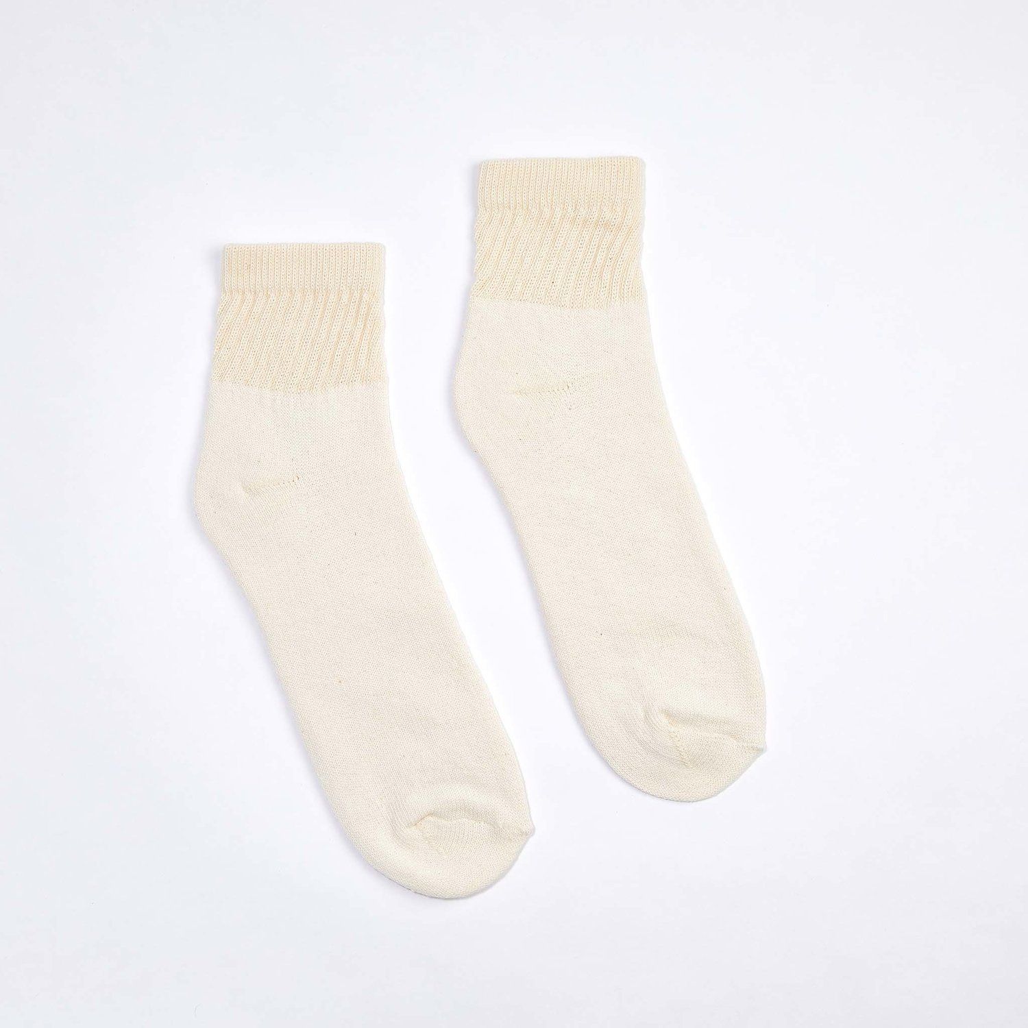 Women's Organic Cotton Socks Natural-White Ankle — Harvest & Mill | organic cotton clothing | g... | Harvest and Mill