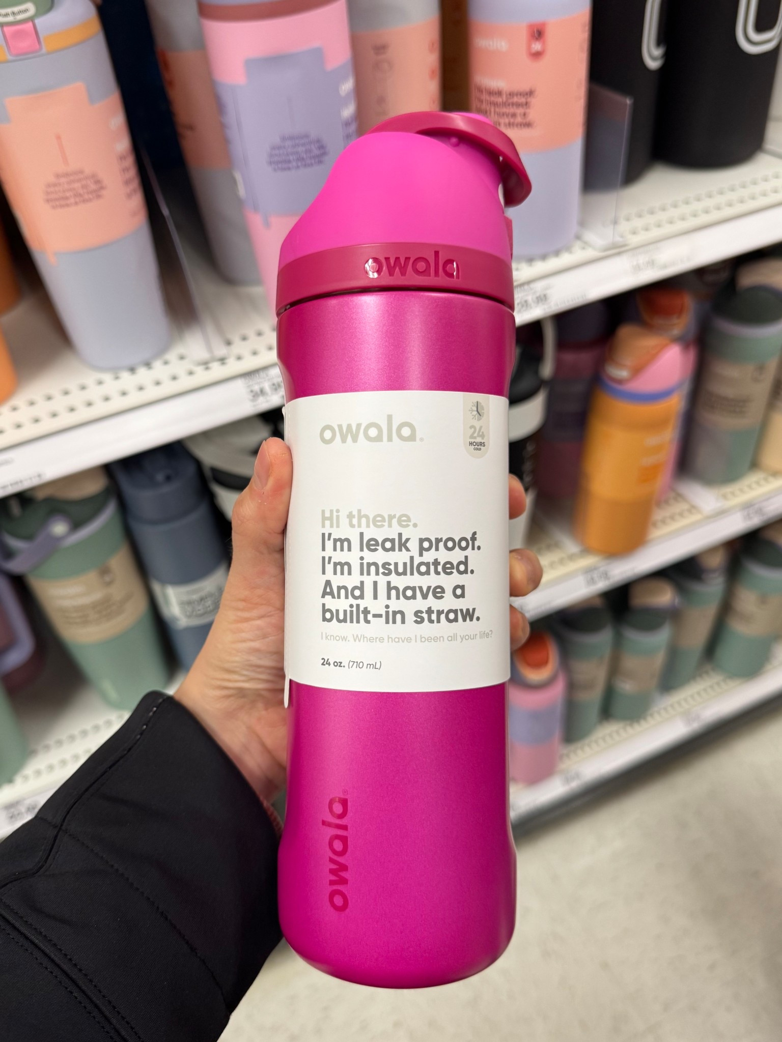 Obsessed with this new Owala FreeSip water bottle in the Valentine’s-ready shade Read My Lips 💕 This pink Owala water bottle is the perfect pop of color for spring, everyday use, workouts, school, or gifting.

Owala FreeSip bottles are leak-proof, easy to carry, and one of my favorite reusable water bottles. Such a fun option if you’re shopping Target finds, Valentine’s gift ideas, or a stylish everyday water bottle.

#Owala #OwalaFreeSip #PinkWaterBottle #ReusableWaterBottle #TargetFinds #NewAtTarget #ValentinesGiftIdeas #WaterBottleFinds

#LTKTravel #LTKselfcare #LTKmomlife