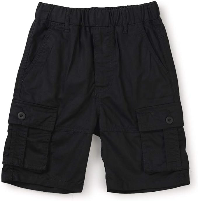 Mesinsefra Boys' Men's Pull on Cargo Shorts Full Elastic Waist Casual Shorts with Multi Pockets | Amazon (US)