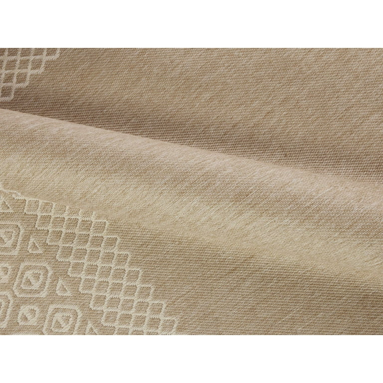 Better Homes & Gardens,  7' x 10',  Beige Outdoor Rug | Walmart (US)