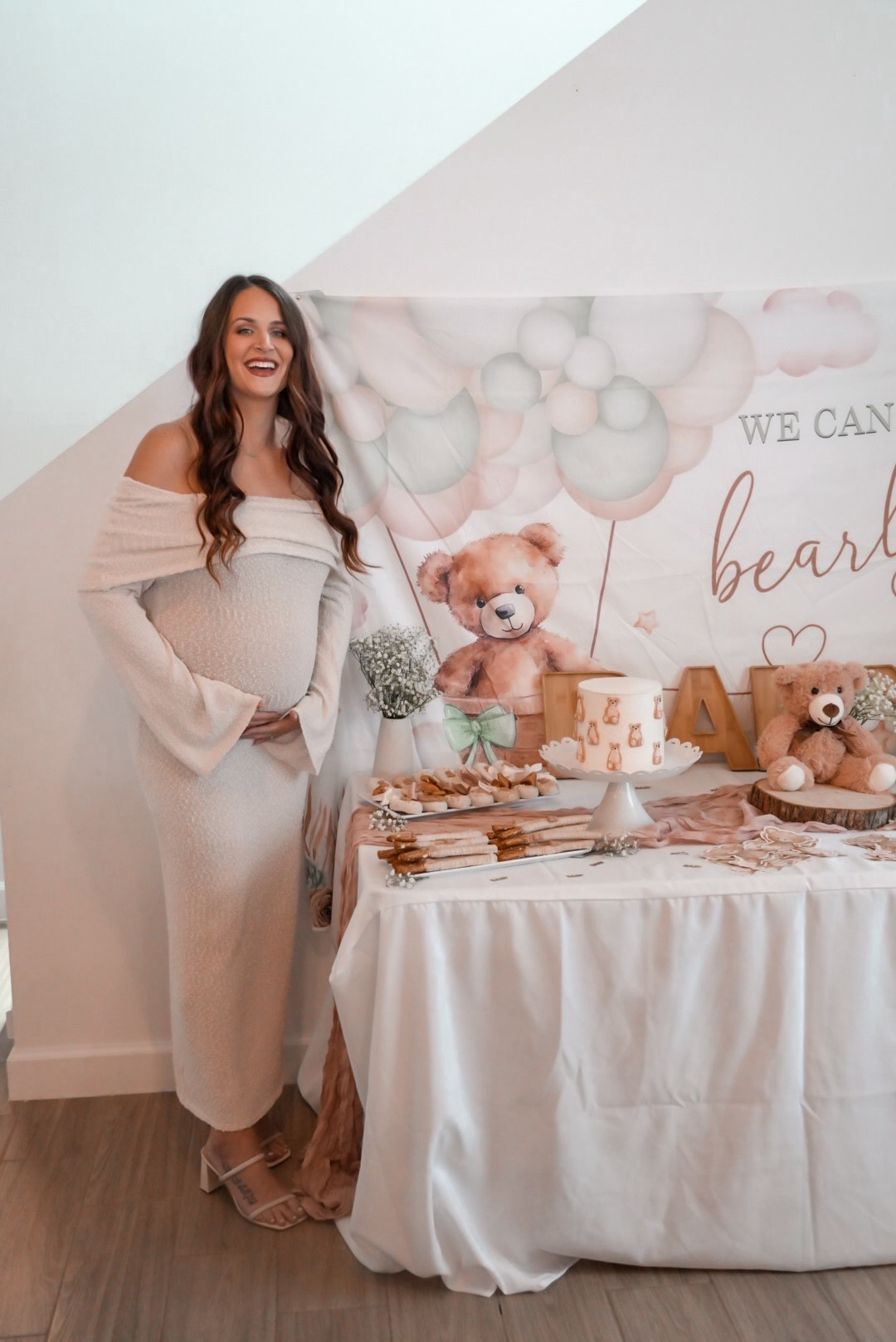 baby shower dress 🧸🤍

#LTKBaby #LTKootd #LTKBump