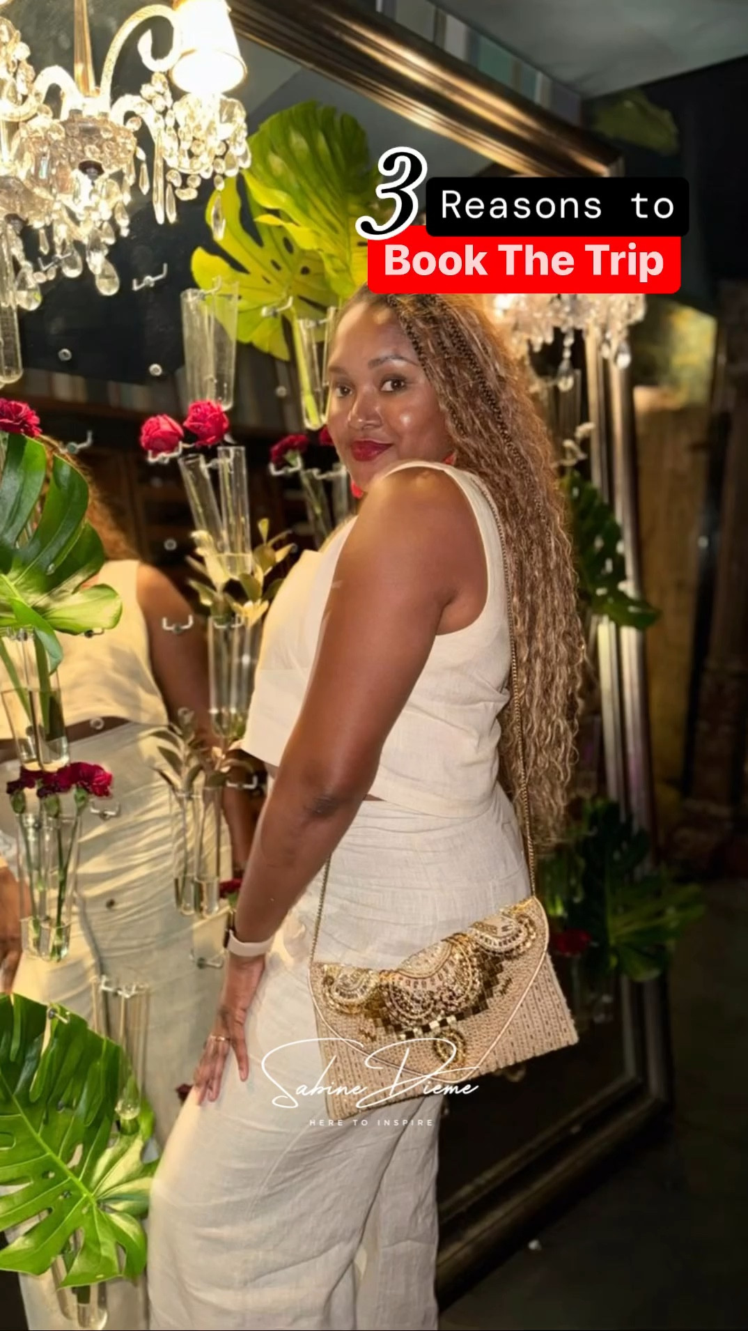 Catch the vibes with this comfortable yet chic Petal and Pup linen crop top set from Nordstrom. I felt so confident and effortlessly put together in this look from head to toe. I paired the set with my embellished handbag from Lulus, espadrilles, the perfect heels for  summer, by Tory Burch and a pop of color with red linen drop earrings and a red lip. 

Shop this look or use the pieces as inspiration for your own rendition of this subtle, but vibrant outfit.

#LTKTravel #LTKVideo #LTKMidsize