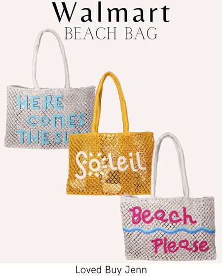 How cute are these Walmart beach bags!

Tote bag / crochet bag / natural bag / beach please

#LTKOver40 #LTKFindsUnder50 #LTKStyleTip